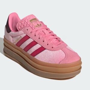 adidas Gazelle Bold J Bliss Pink / Ruby Red / Maroon